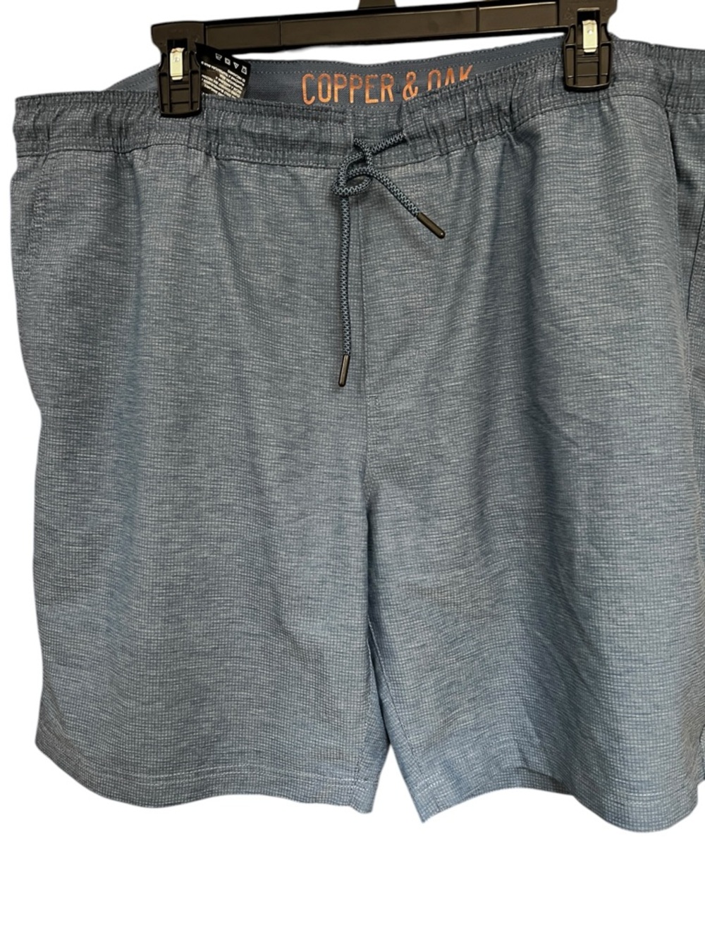 Men's Copper & Oak Blue Drawstring Shorts
